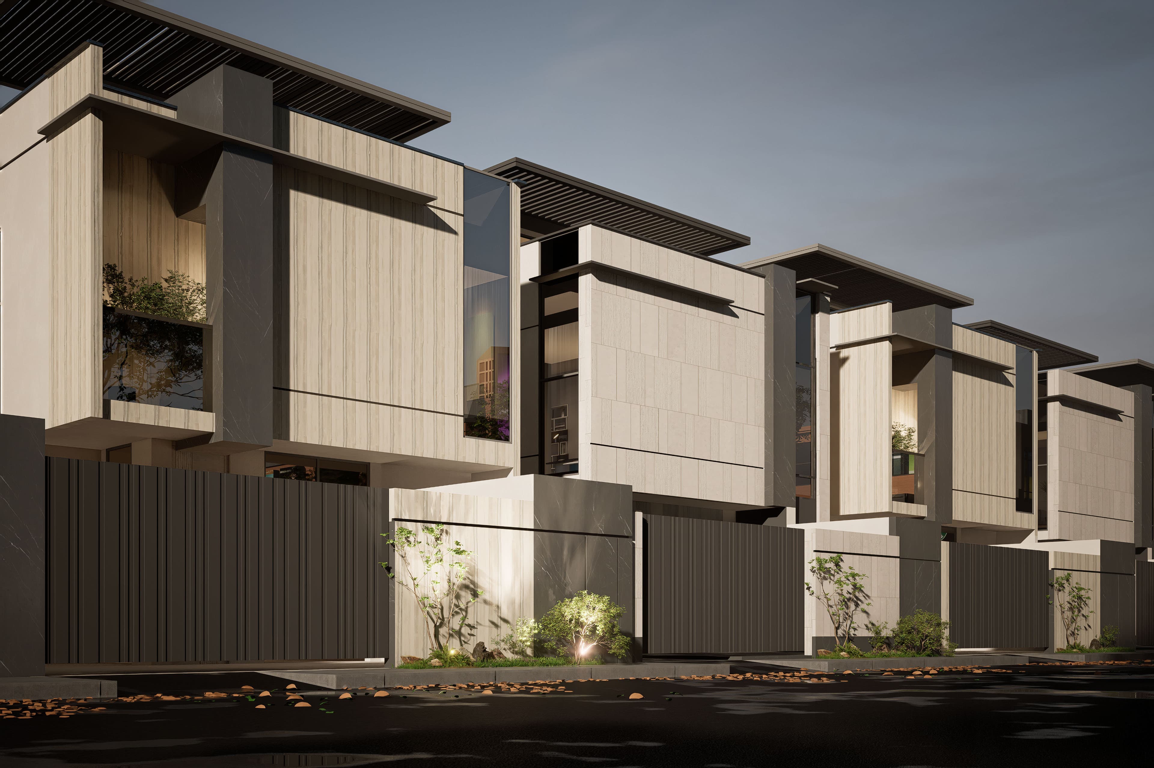 مشروع سكني - ضاحية النرجس  - 2